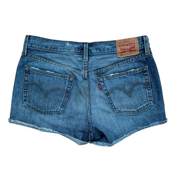 Levi’s 501 Denim Cutoff Shorts Womens size 29 - Picture 2 of 6